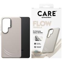 CARE by PanzerGlass Flow Vanilla Qi Case for Samsung Galaxy S26 Ultra - Beige