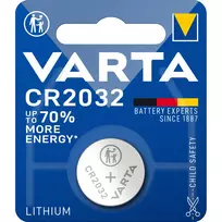 VARTA Electronic CR2032 ličio monetinė baterija, 3V, 230 mAh, meistrų dėžė po 100 vnt.