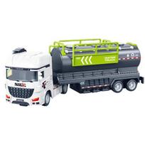 Sanitation City Sanitation Truck Toy Realistic Garbage Truck Recycling Trucks Water Tanker Inertial Forward Vehicle Toy No Battery Required Mini C black