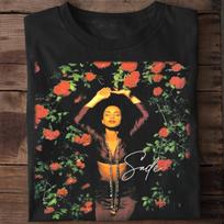 Sade Singer Basic Cotton Gift For Fan Black All Size Men T-Shirt XXXXL brown