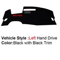 Car Inner Dashboard Cover For Volkswagen VW ID.4 CROZZ / ID.4 2020 2025 2025 Auto Dash Mat Carpet Cape Sun shade Dashmat Pad ID4 black