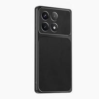 For Redmi Poco X6 pro/F6 pro Case Luxury Leather Nubuck Slim Soft Edge Cover For Poco X6 pro Skin Friendly Bumper Funda Poco X6 Pro juoda