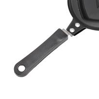 Cast Iron Frying Pan Black Omelette Pan Durable Mini Egg Frying Pan  Camping Cooking Style 1 gray