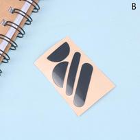 1Set Mouse Feet Skates Pads For Master 3 Wired Wireless Mouse Black Anti Skid Sticker Replacement Connector