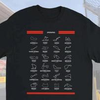 F1 2026 Sezonas | Formula 1 Marškinėliai | F1 Gerbėjų Apranga M
