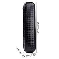 Portable Hair Straightener Storage Bag Curling Iron Carrying Case Storage Bag For Hair Flat Iron Straightener Curler Travel Bag black
