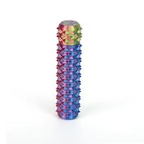 3D Spausdinti Skausmo Stimuliavimo Fidget Žaislai Besisukantis Dygliuotas Sukibimą Suteikiantis Sensorinis Stimulas Nerimui Autizmui Biurui Kelionei Naujovė Žaislas Dygliuotas Voliukas blue