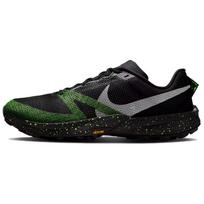 Nike ReactX Terra Kiger 10 Trail Running Shoes Men's Black Green FV3929-011 42.5 black