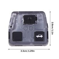 1Pc 3 Buttons Car Remote Key Casing Shell Interior Case For Corolla RAV4 Avensis Yaris Land Cruiser Key Fob Cover juoda