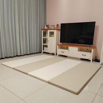 Children's Playpen Safety Fence & Crawling Mat gray