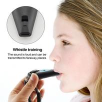 2 in 1 Pet Training Clicker and Whistle Behavior Aid with Wrist Strap Silent Recall Device for Small Animal Cat Dog Whistle CN beige