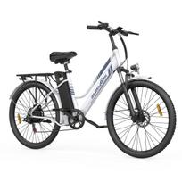 ZAZAWORK C26 PRO City e-bike 250W motor 36V 20Ah battery 26x2.35-inch tires mechanical brakes. balta