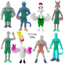 New 68Pcs Miracle Dream Team Figure Will Goat Peak Doll Anime Peripheral Model Ornament Boy Birthday Gift gray