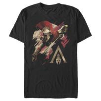 Assassin Odyssey Spartan Warrior Alexios Armor T Shirt Short Sleeve 100 Cotton Casual Tshirts Loose Top Size S3XL S brown