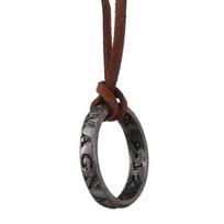 Game Uncharted 4 Ring : A Thief's End Drake Alloy ring Cosplay Accessories Collector's Edition Fashion Man's Jewelry black