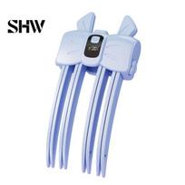 Hair Volume Booster Heated Root Lift Clip, LCD Display Wireless Volumizing Clip 2 Temperature Adjustable Electric Styling Tool for Bangs, Flat mėlyna