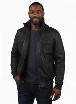 Handmade Biker Bomber Party Fit Men's Genuine Lambskin Leather Jacket Motorcycle M juoda