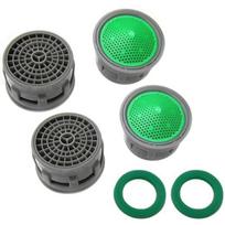 Faucet Flow Limiter Splash-Proof Aerator with Inner Core Plastic Inner Core (without Washers) gray