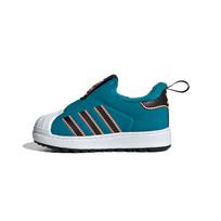 Adidas Originals SUPERSTAR Canvas Comfortable Thermal Low top Toddler Shoes Blue Black White Infant And Toddler EE6418 21 blue