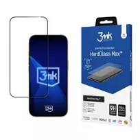 3mk Protection Reinforced 3mk HardGlass Max Black Tempered Glass for Apple iPhone 17 Pro Max