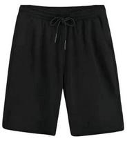 Men's Quick-Dry Ice Silk 5-Point Loose Sports Shorts 4XL 165-180 jin black
