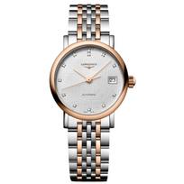 LONGINES Boya series automatic mechanical movement 30 meters waterproof women's watch rose gold case stainless steel 18K rose gold strap L4.309.5.79.7 auksas