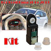 3cs/kit Shift Cable Bushing For Ford Kuga 2014 2015 2016-2019 Fusion Edge Automatic Transmission Linkage Rod End Repair Grommet 3pc-kit black