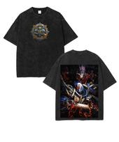Warhammer 40K Kosminis Jūreivis 2 Kosminis Jūreivis Anime Grafinis Žaidėjo Marškinėliai L black