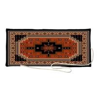 Luxurious Persians Style Tarot Card Storage Bag Stable Linen Handmade Tarot Wallet For Occults Practitioners 1 black