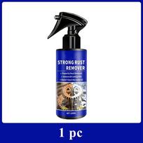 Quick-Acting Car Rust Remover Spray - Care for Auto Exhaust Pipes & Wheel Hubs, Metal Iron Powder Cleaner blue