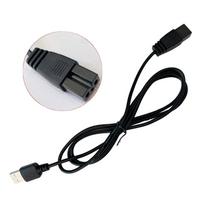 1 vnt. Baseino siurblio įkrovimo USB laidas Juodas guminis pakaitinis laidas Lay-Z-Spa Bestway Sodo reikmenims 5V 120cm white