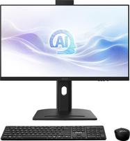 MSI Modern AM273QP AI 1UMG-221AT Intel Core Ultra 7 155H 68.6 cm (27") 2560 x 1440 pixels All-in-One PC 32GB DDR5-SDRAM 1 TB SSD Windows 11 Pro Wi-Fi 6E (802.11ax) Black