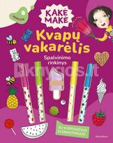 Kakė Makė. Kvapų vakarėlis. Spalvinimo rinkinys - Gaja Guna Eklė