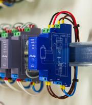 Shelly SHELLY_PRO_DIMMER_0/1-10V_PM dimmers Built-in Dimmer Blue