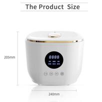 3L Large Capacity Steamer Electric Rice Cooker Multifunction Low Sugar Rice Cooking Machine Kitchen Non Stick Rice Cooker white