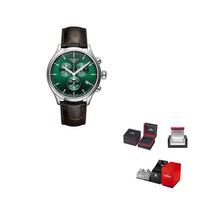 TISSOT Speedy Collection Quartz Movement Men's Watches Watch 45mm Green Dial Stainless Steel Case T116.617.16.091.00 Regular Watch Box gray