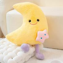 Cloud Cute Cushion Pillow: Cozy Bedside and Living Room Decor for Children's Rooms and Sofas 40x33x12cm white
