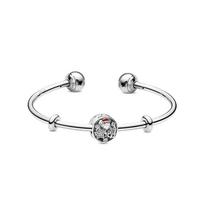 Pandora Happy Set 925 Silver Synthetic Cubic Zirconia Bracelet Same Style for Men and Women as Couples ZT24092207A sidabras