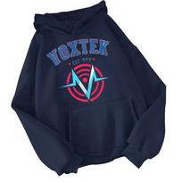 Hazbin Hotel Vox Retro Signal Logo Hoodie Man Woman Harajuku Long Sleeve Pullover Tops Sweatshirt Gift 2XL raudona