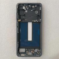 Housing Cover For Samsung Galaxy S21 FE 5G G990 G990B G990U Front LCD Screen Frame Bezel Spare Parts Black (EU Version) gray