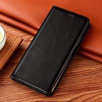 For Sony Xperia 10 1 5 III II IV V VI VII VIII Genuine Leather Case Flip Wallet Cover for Sony Pro-I XZ2 XZ3 XZ4 XZ5 Compact Sony Xperia 1 black