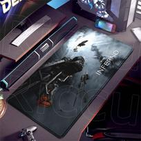 400X900mm EVE Online Computer Table expand Desk Mat Design Mouse Pad Notebook Rubber Pc accessories Extended Mouse Pads 30cmx60cm gray