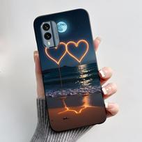 Smūgiams atsparus buferis, minkštas dėklas Nokia X30 5G, mielas naujo dizaino raštas, korpusas Nokia XR21, su želė spalvos, populiarus juodas dėklas Nokia XR21 black