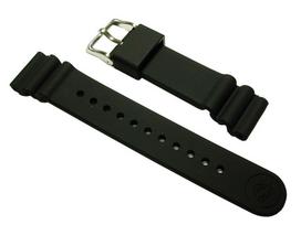 PROSPEX Diver Scuba SBDN023 SBDN025 Genuine Silicone Rubber Strap 22mm R033011J9 [Seiko] black