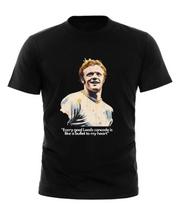 Billy Bremner Leeds United Quote TShirt/Tee/To<wbr/>p/Shirt. Unisex Tshirt All sizes Unisex T-Shirt L black