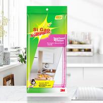3M Scotch-Brite Dish Cloth, 30*30cm, 3-Pack, Jingjie 6-Layer Kitchen Absorbent Oil-Removing Cleaning Cloth
