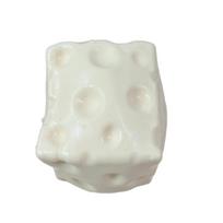 Taba Squishy Cheese Stress Ball Big Cheese Shapeable Squeeze Ball Non Rebound Fidget Toy  Anti-Stress  ADHD Toy Festival Gift beige