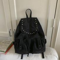 Schoolbag Korean version backpack bag women's leisure bag 1011 new retro large-capacity commuter bag travel backpack women black