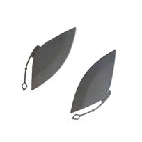 2x Galinio šoninio buferio vilkimo kablio dangtelis BMW E71 E72 X6 2008-2014 51127176252 gray