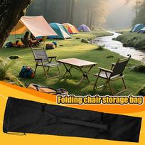 Oxford Cloth Camping Chair Storage Bag Heavy-duty Replacement Organizer with Drawstring Suitable for Outdoor Folding Tools CN white